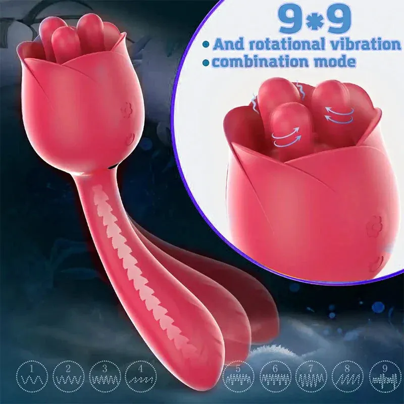 Rose Rotation ＆ Vibration Stimulator