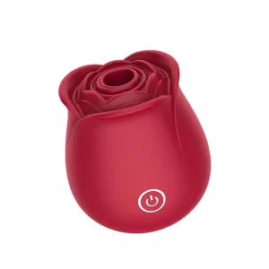 Rose Toy with Suction and Vibration