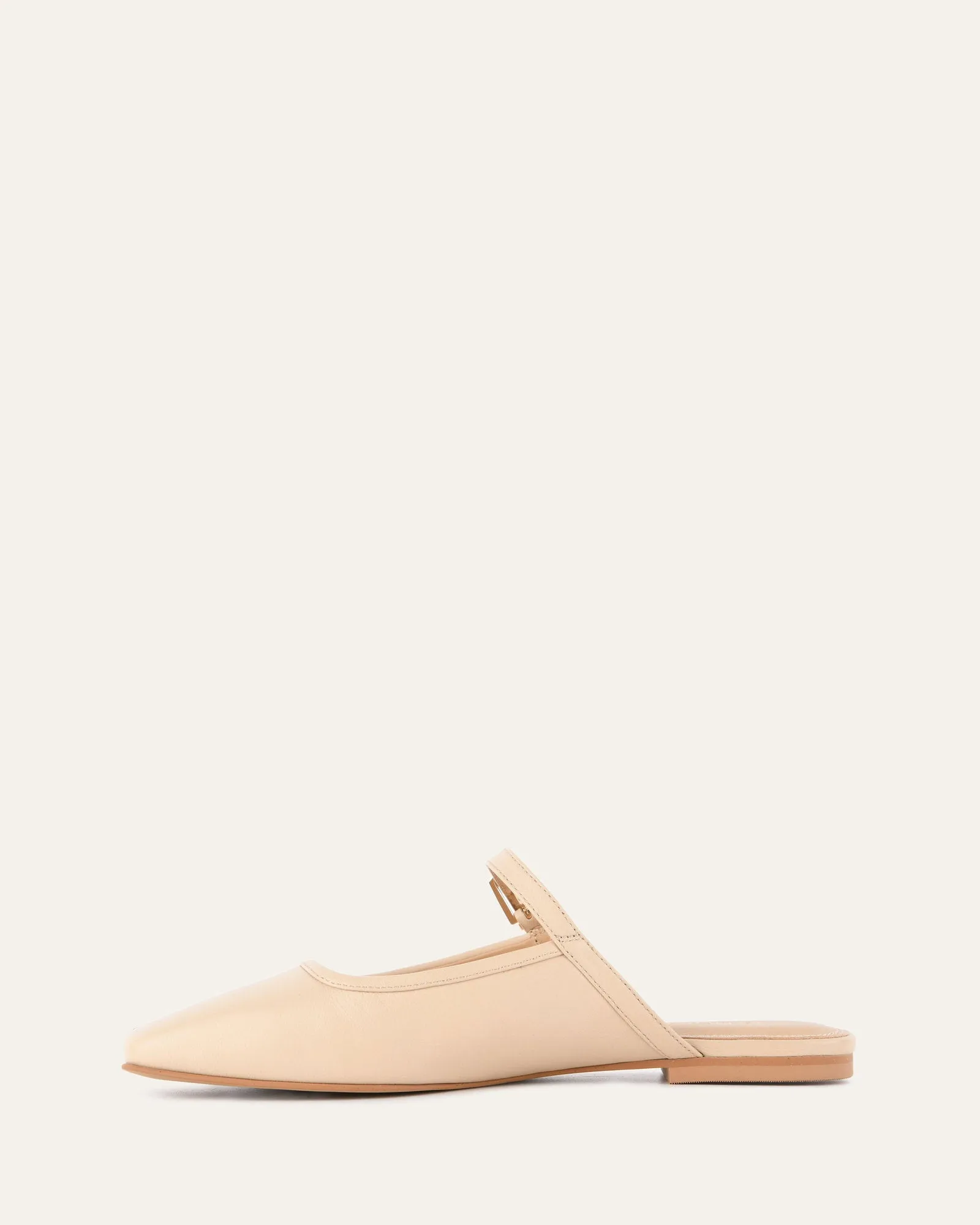 SAMMY DRESS FLATS SAND LEATHER