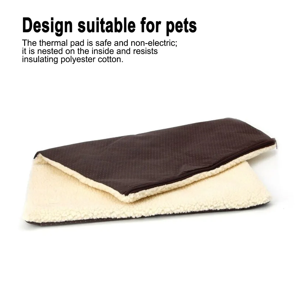 Self-Heating Thermal Pet Bed Self Warming Pet Mat