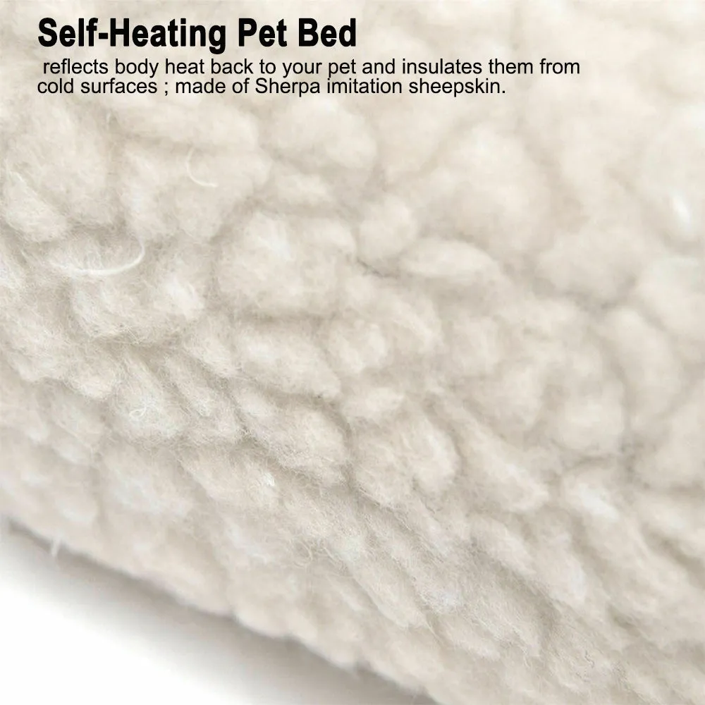 Self-Heating Thermal Pet Bed Self Warming Pet Mat