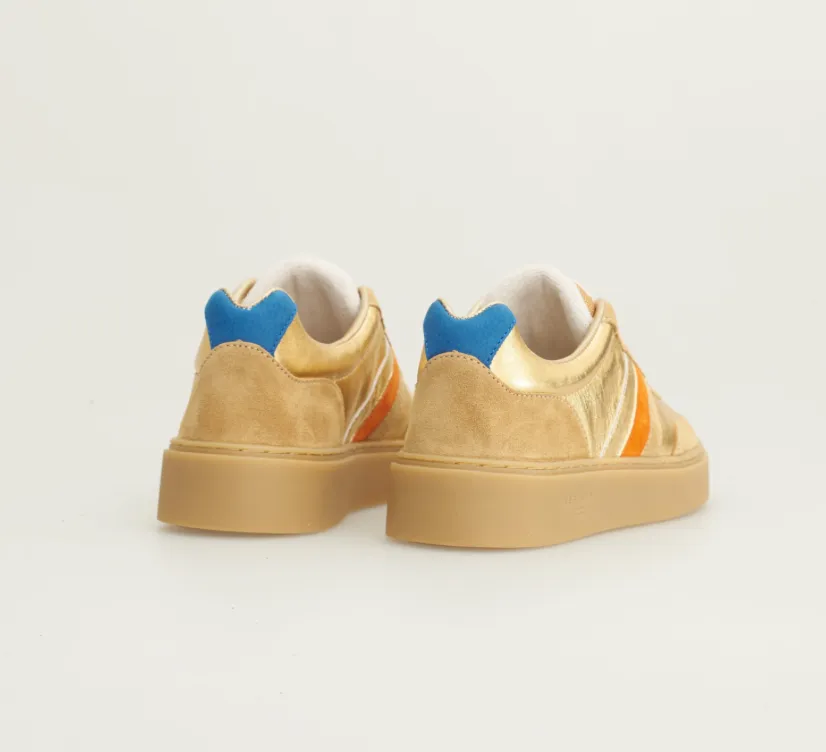 Serafini Gold Camel Serafini Court Trainer