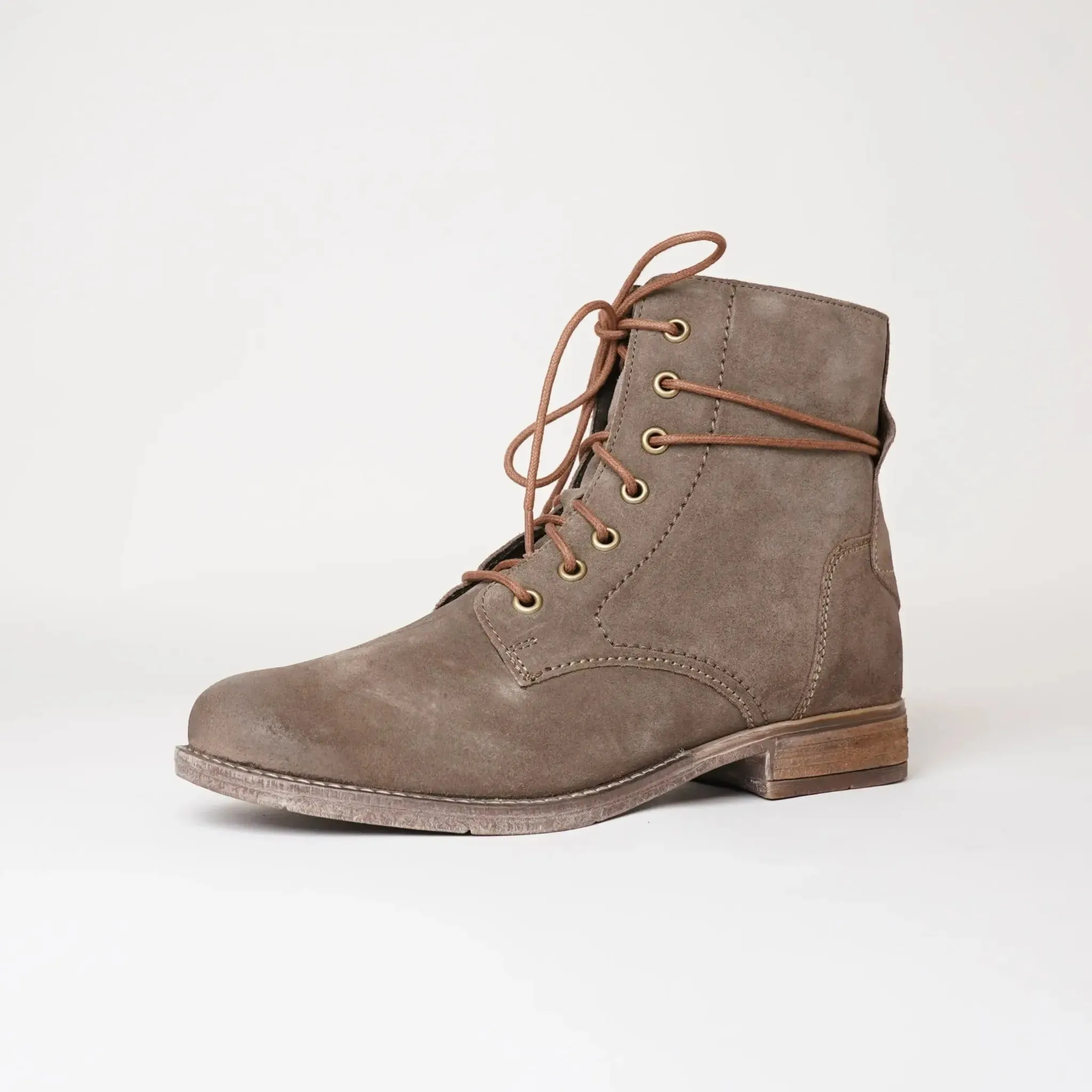 Sienna 70 Taupe Suede Ankle Boots