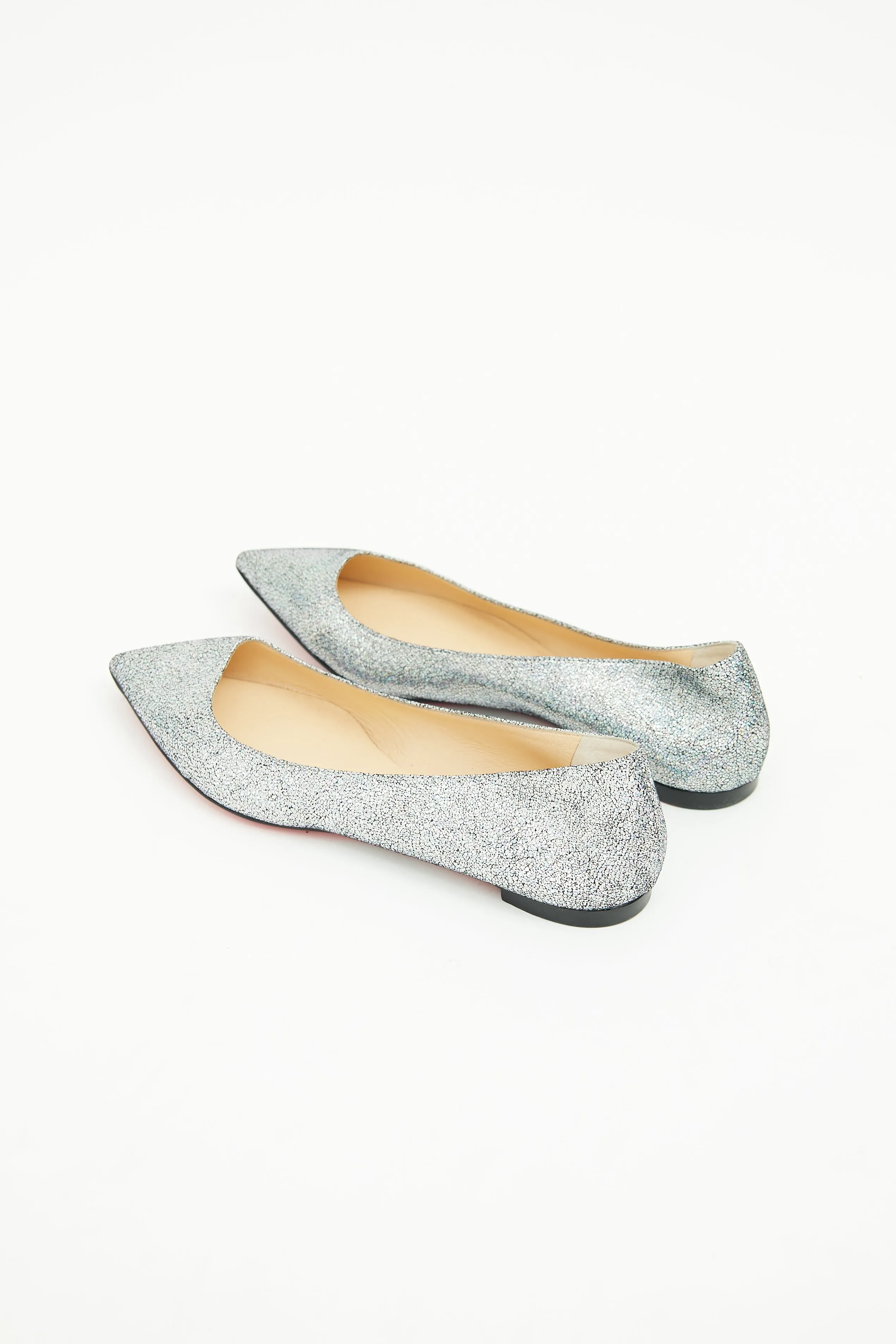 Silver Iridescent Ballalla Flat