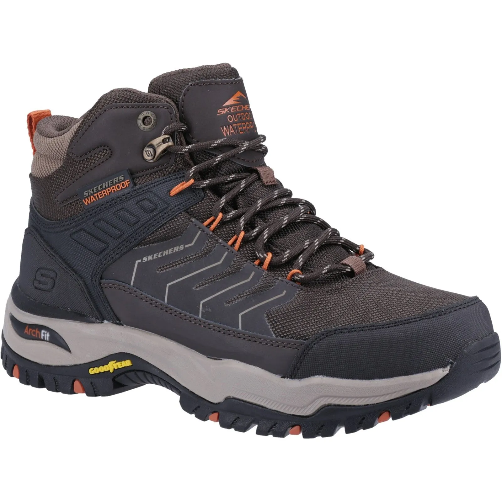 Skechers Arch Fit Dawson Raveno Waterproof Hiking Boots