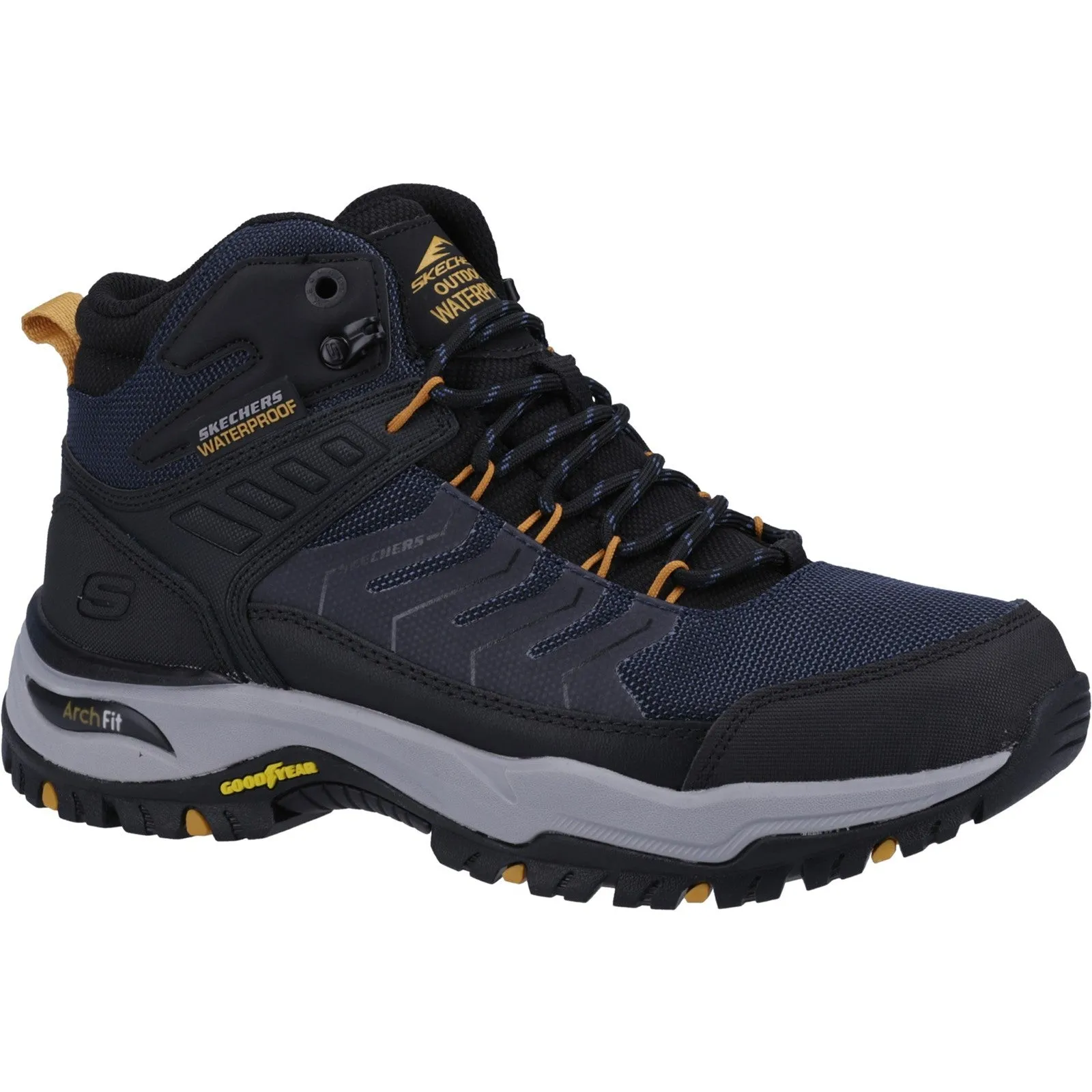 Skechers Arch Fit Dawson Raveno Waterproof Hiking Boots