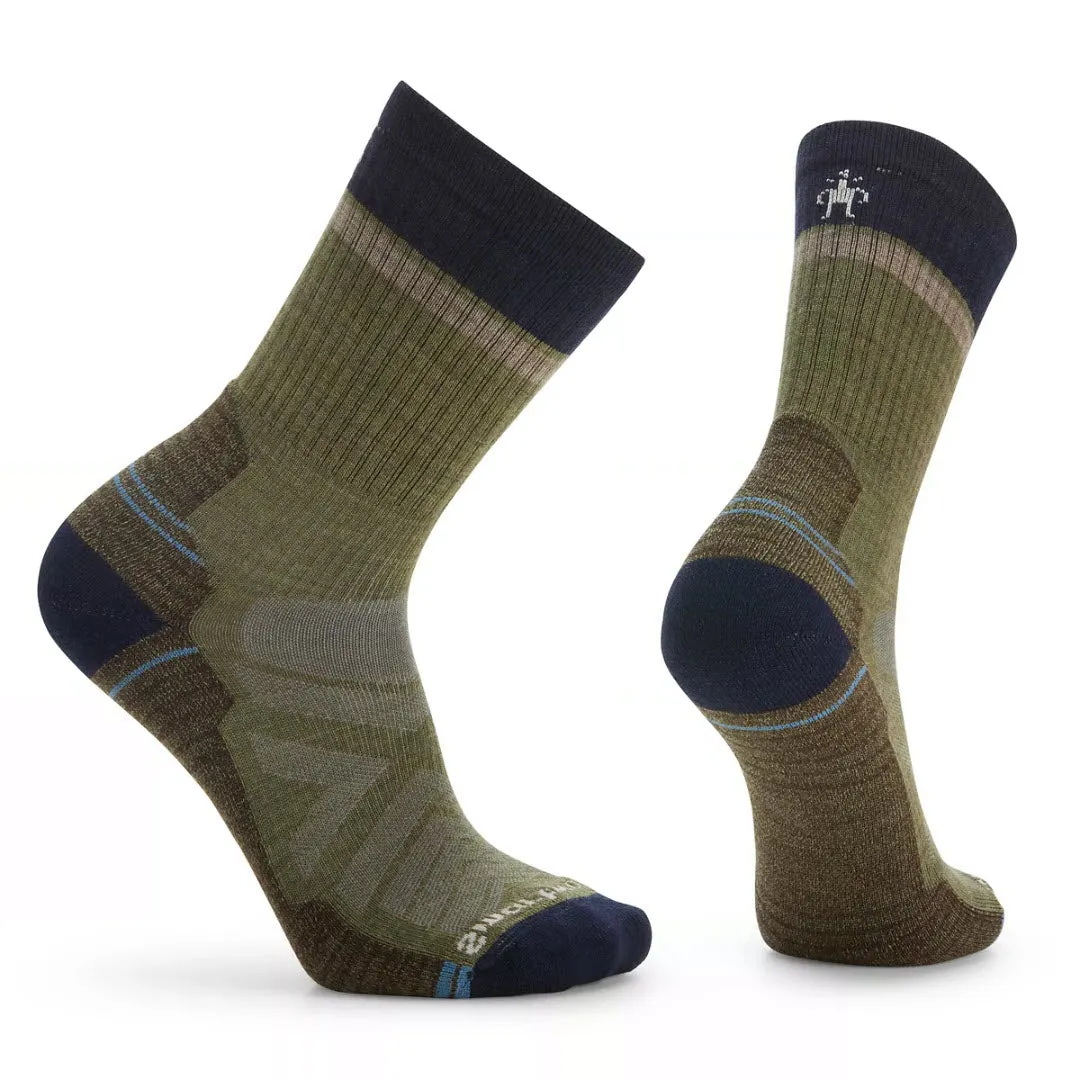 SMARTWOOL HIKE LIGHT WINDING TRAIL SOCKS MOSS