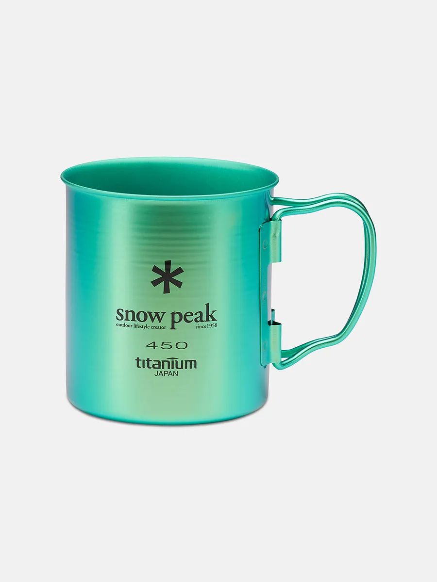 Snow Peak Ti-Single 450 Colored Cup