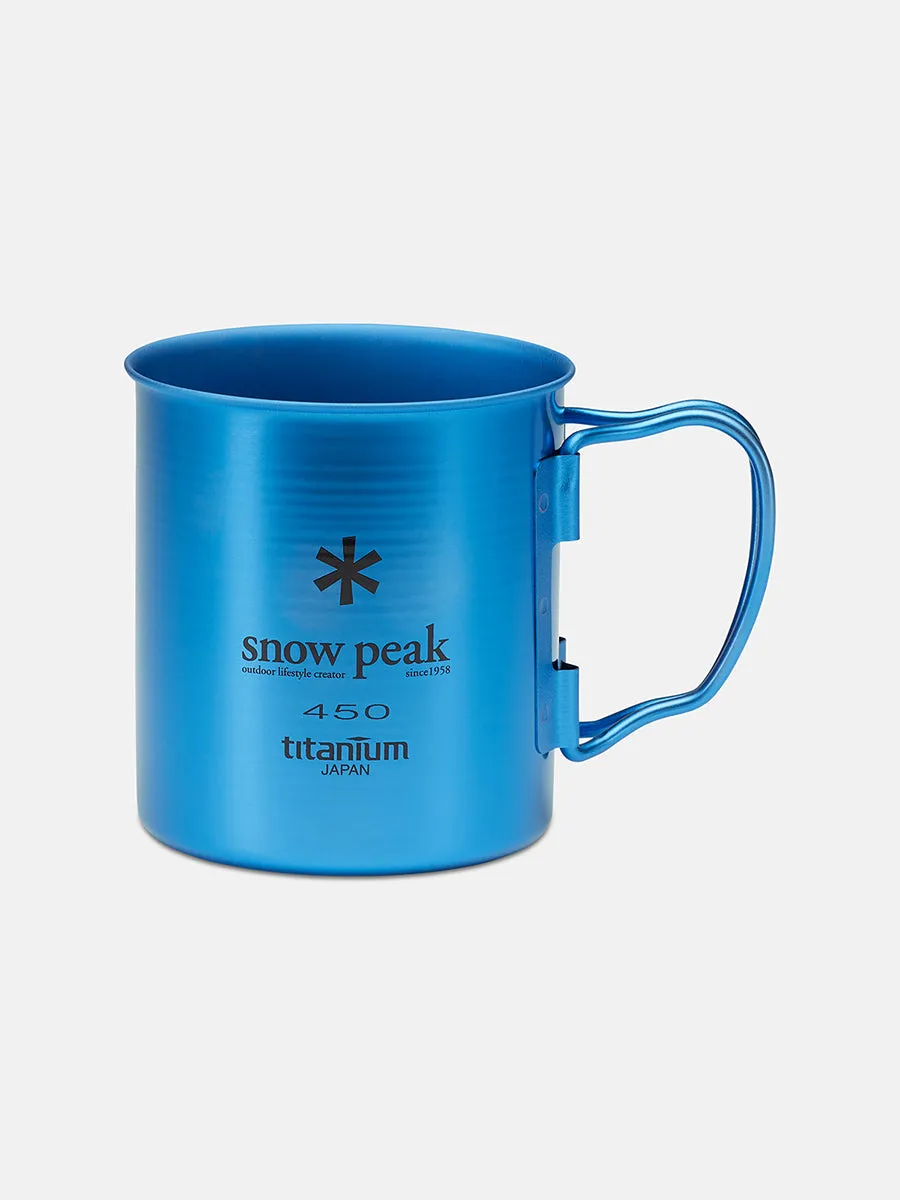 Snow Peak Ti-Single 450 Colored Cup