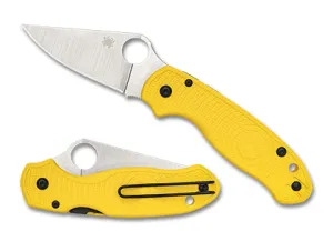 Spyderco Para 3 Lightweight 2.92" Magnacut Yellow FRN Handles - C223PYL