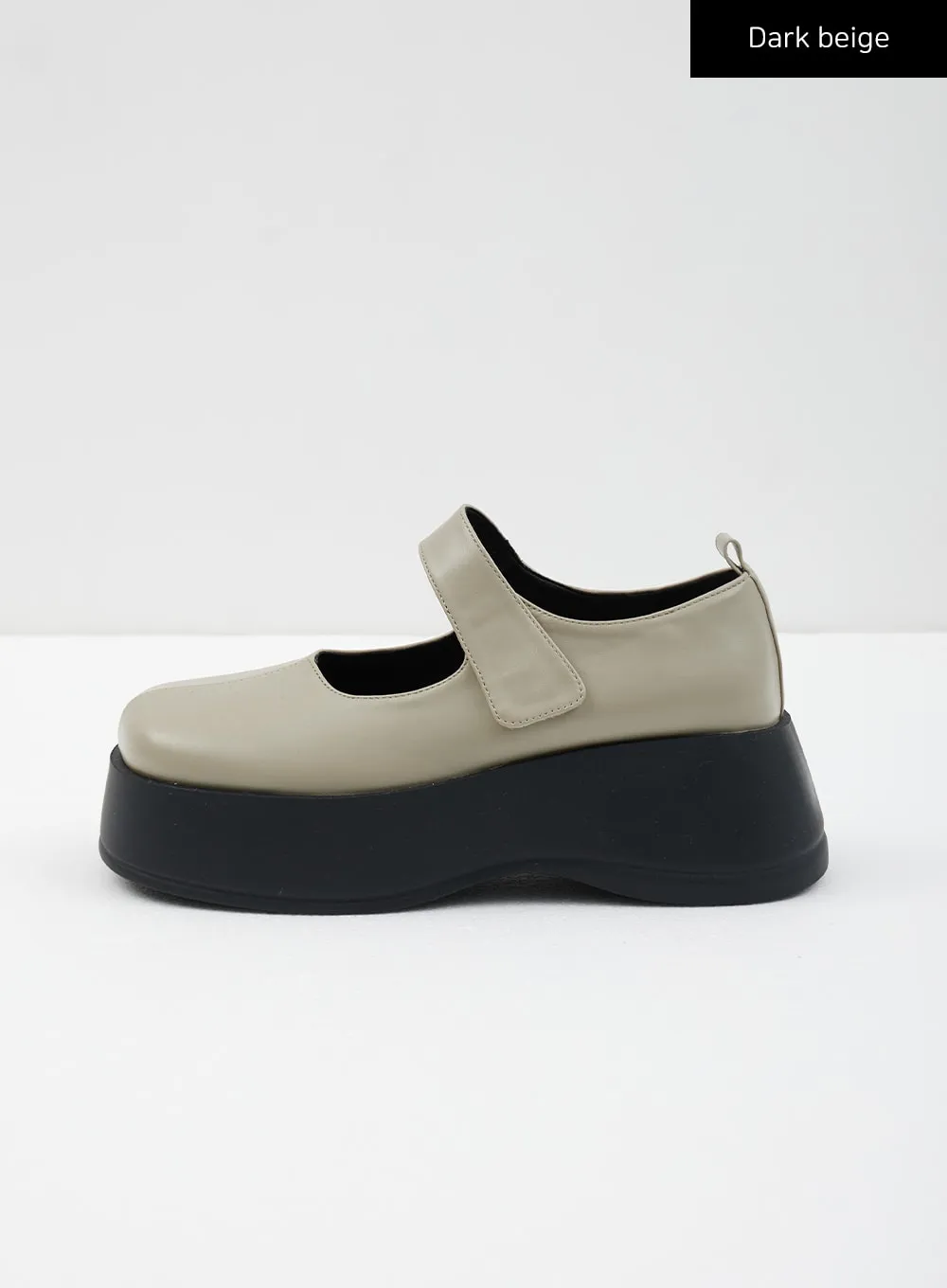 Square Toe Chunky Platform Mary Jane CJ317