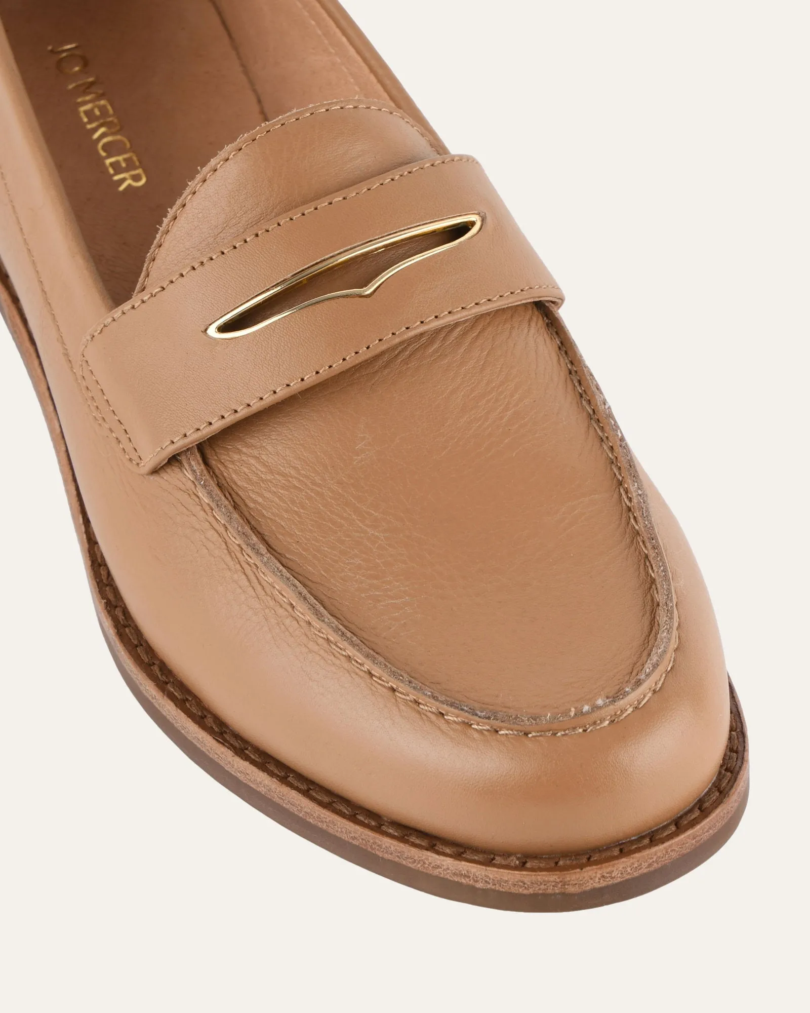 TAVI LOAFERS TAN LEATHER