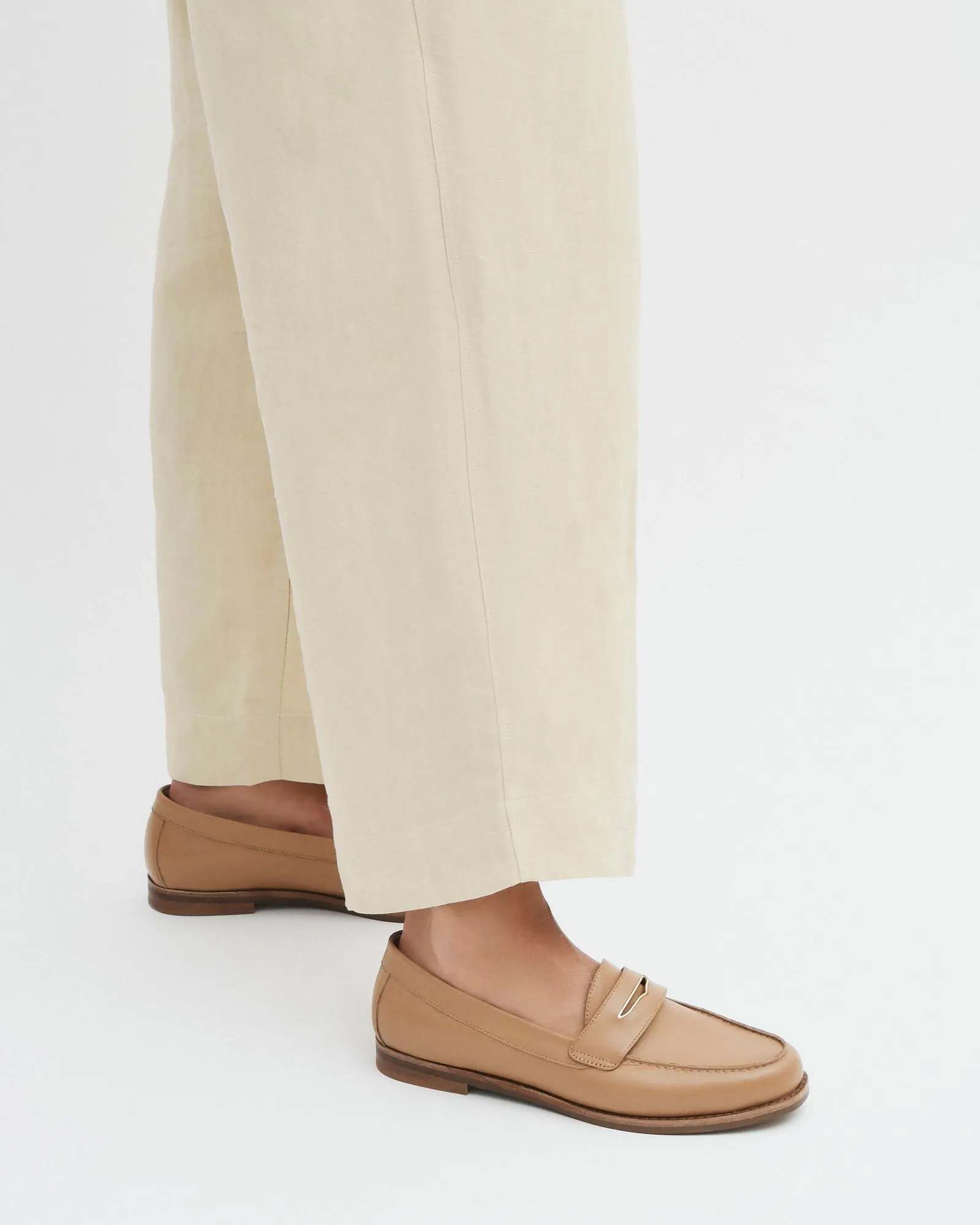 TAVI LOAFERS TAN LEATHER