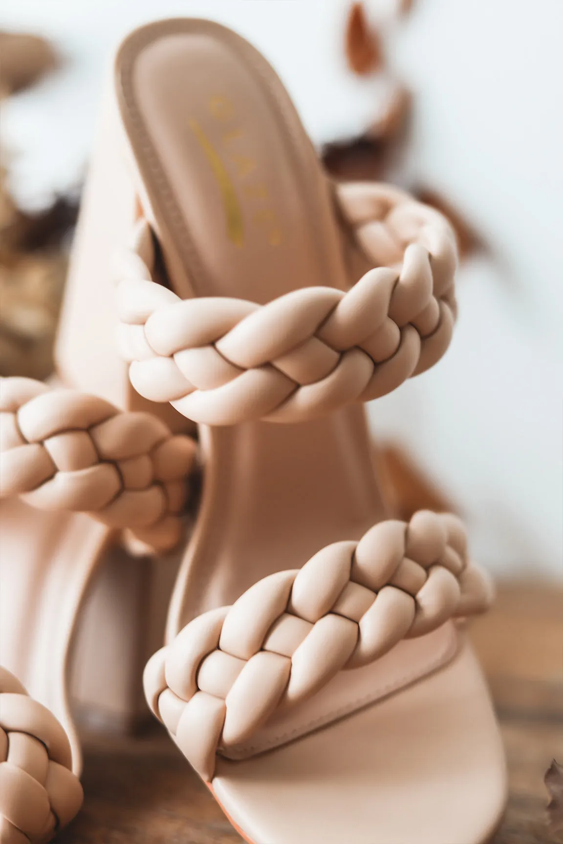 The Laura Braided Heels-2 Colors