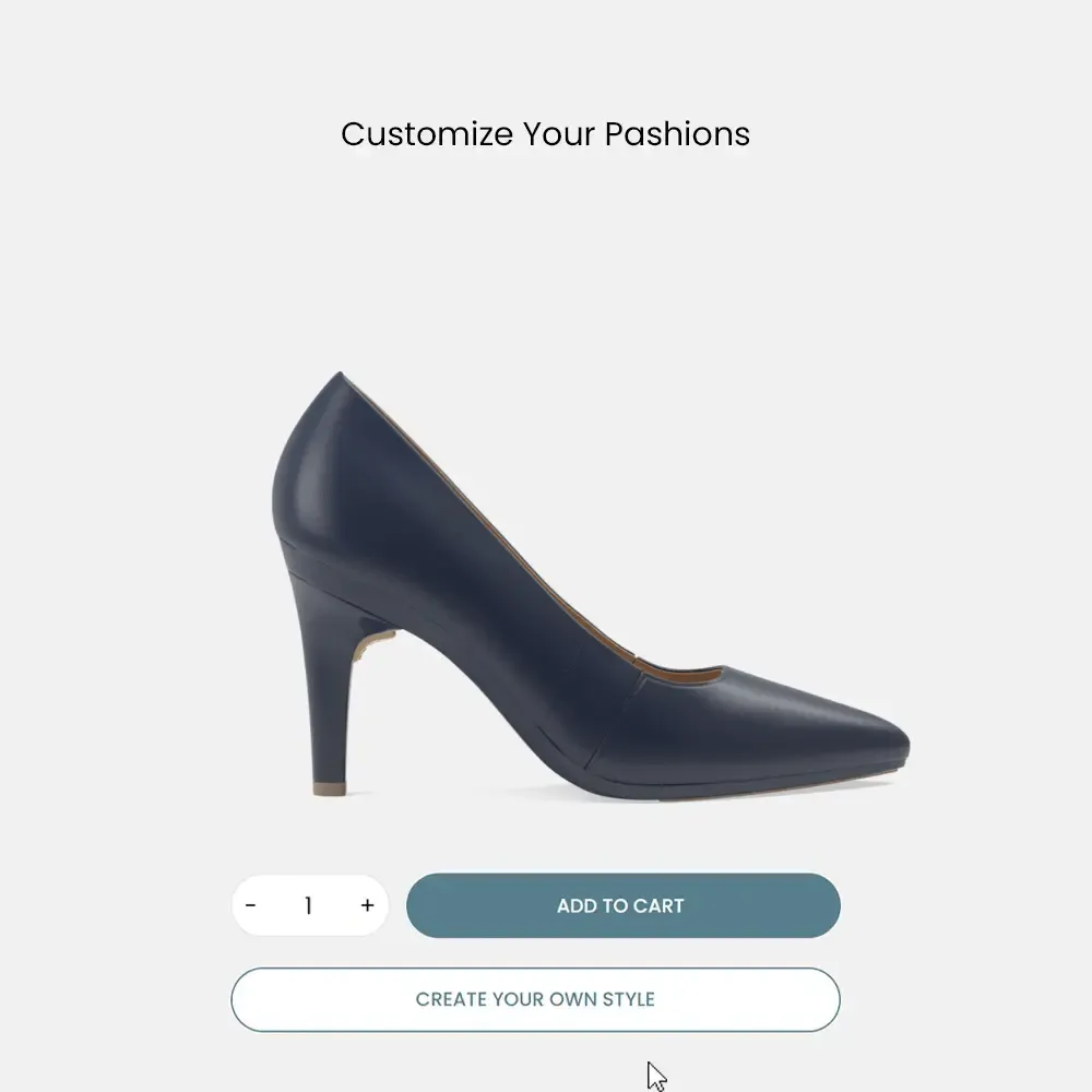 The Panel Pump - Navy Leather   Stiletto Heel Kit 4 Navy - FINAL SALE