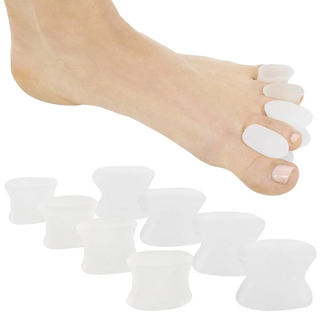 Toe Spacers (4S 4L) in white color