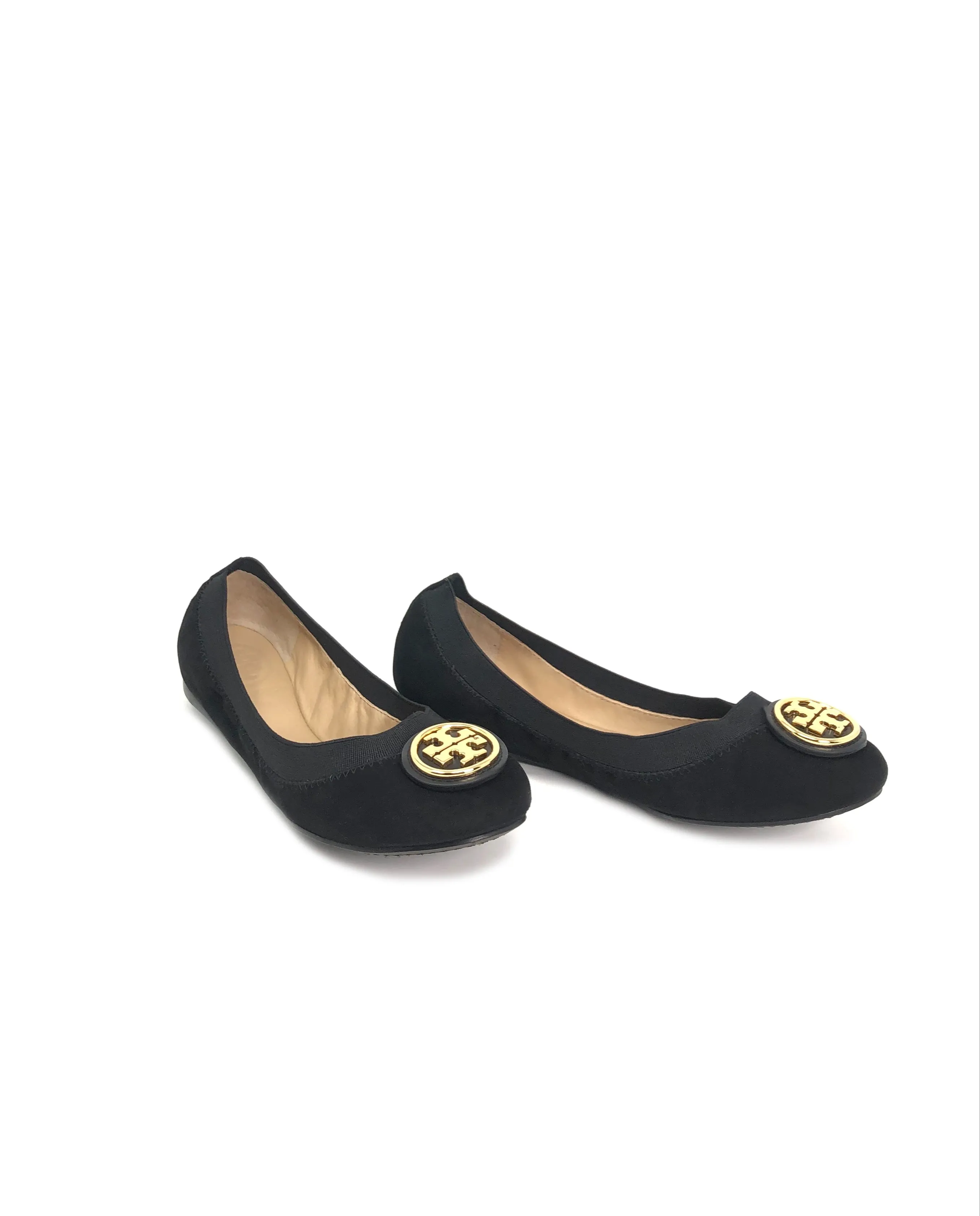 Tory Burch Caroline 2 Ballet Lancaster Suede / Leather / Elastic