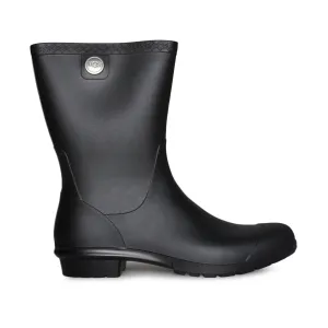 UGG Sienna Matte Black Boots - Women's