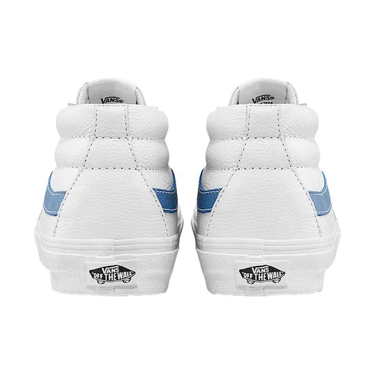 Vans Men's Sk8 Mid Shoes - True White / Moon Blue