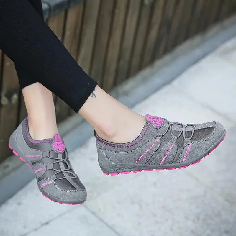 Women's Casual Shoes CS8271 - Flats Breathable Sneakers