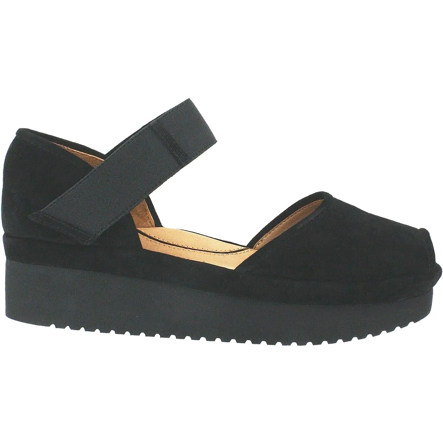 Women's L'Amour Des Pieds Amadour Black Suede