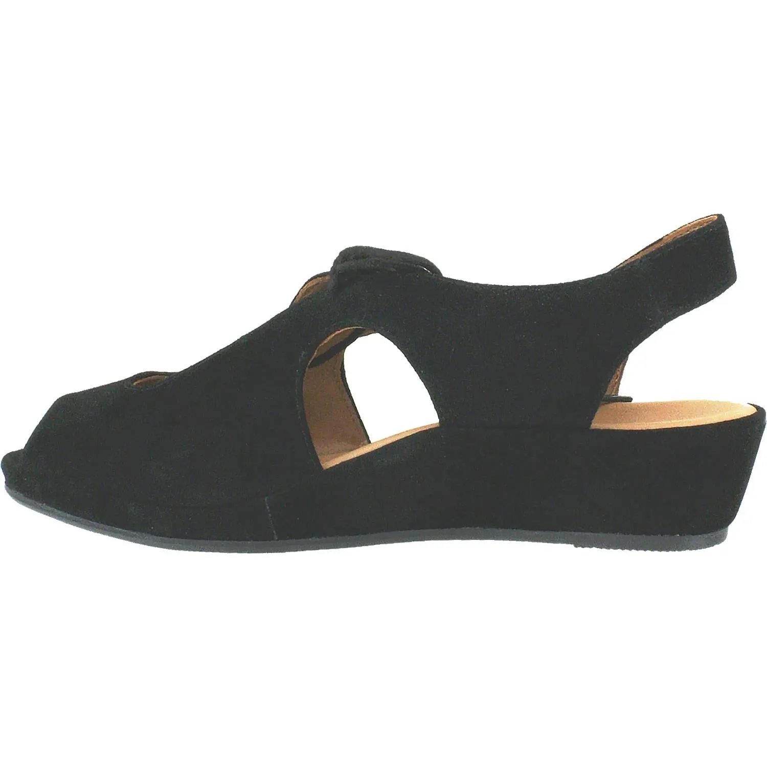 Women's L'Amour Des Pieds Brettany Black Suede