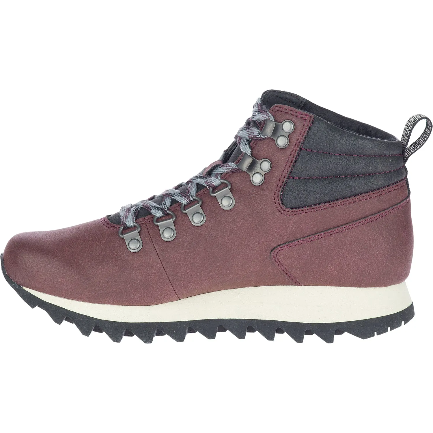 Women's Merrell Alpine Hiker Burgundy Vegan Leather