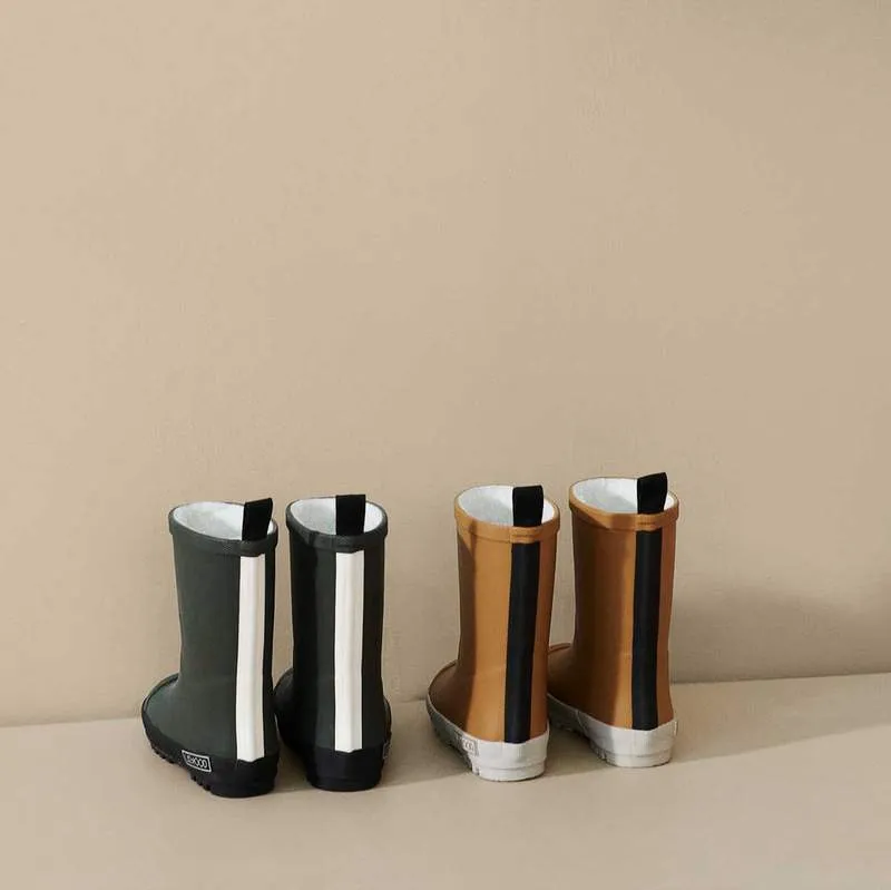 ZZZ Liewood Mason Thermo Rain Boot | Hunter Green/ Black Mix