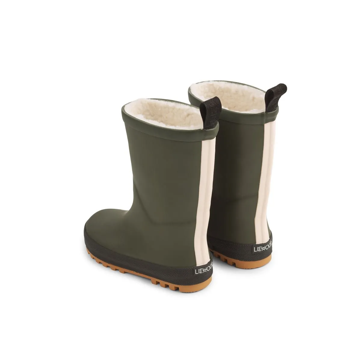 ZZZ Liewood Mason Thermo Rain Boot | Hunter Green/ Black Mix